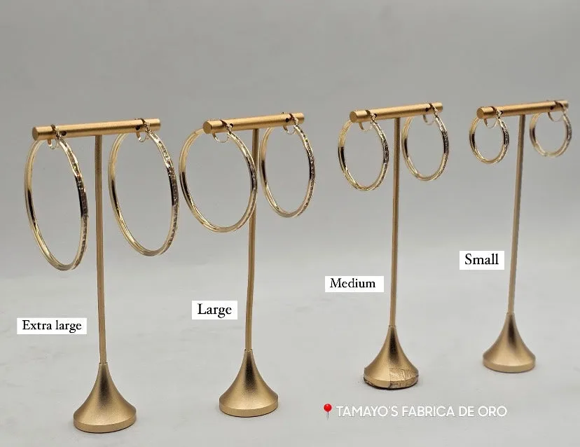 10K Gold Earrings with czz