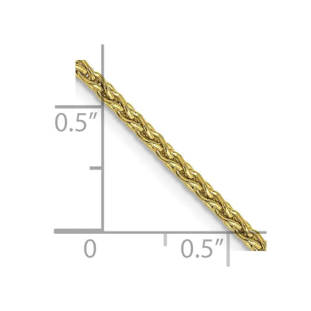 10k Yellow Gold 10k 1.75mm Parisian Wheat Chain