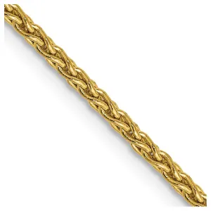 10k Yellow Gold 10k 1.75mm Parisian Wheat Chain