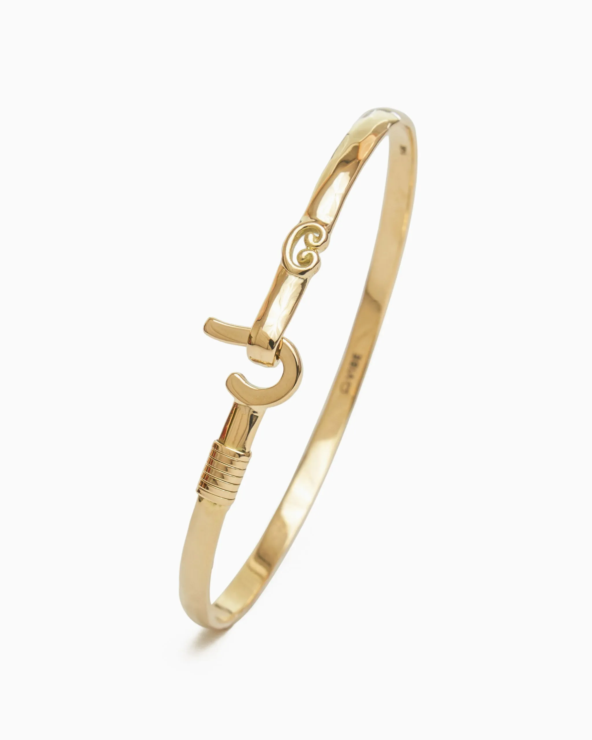 14K Gold St. John Hook Bracelet, 3.5mm
