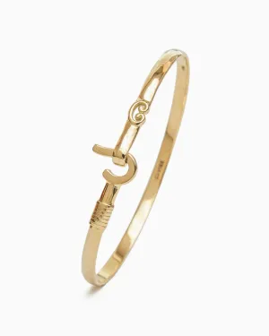 14K Gold St. John Hook Bracelet, 3.5mm