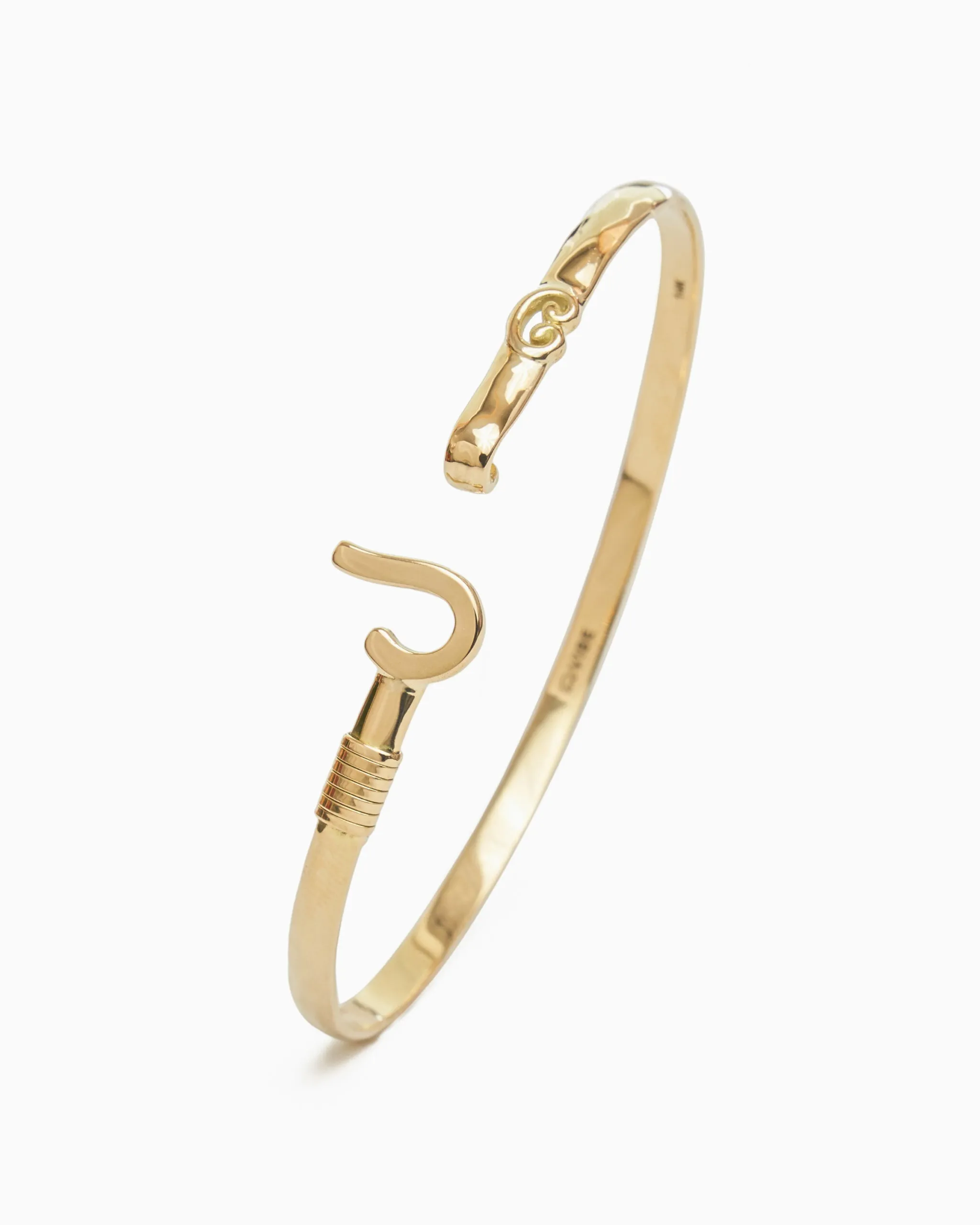 14K Gold St. John Hook Bracelet, 3.5mm