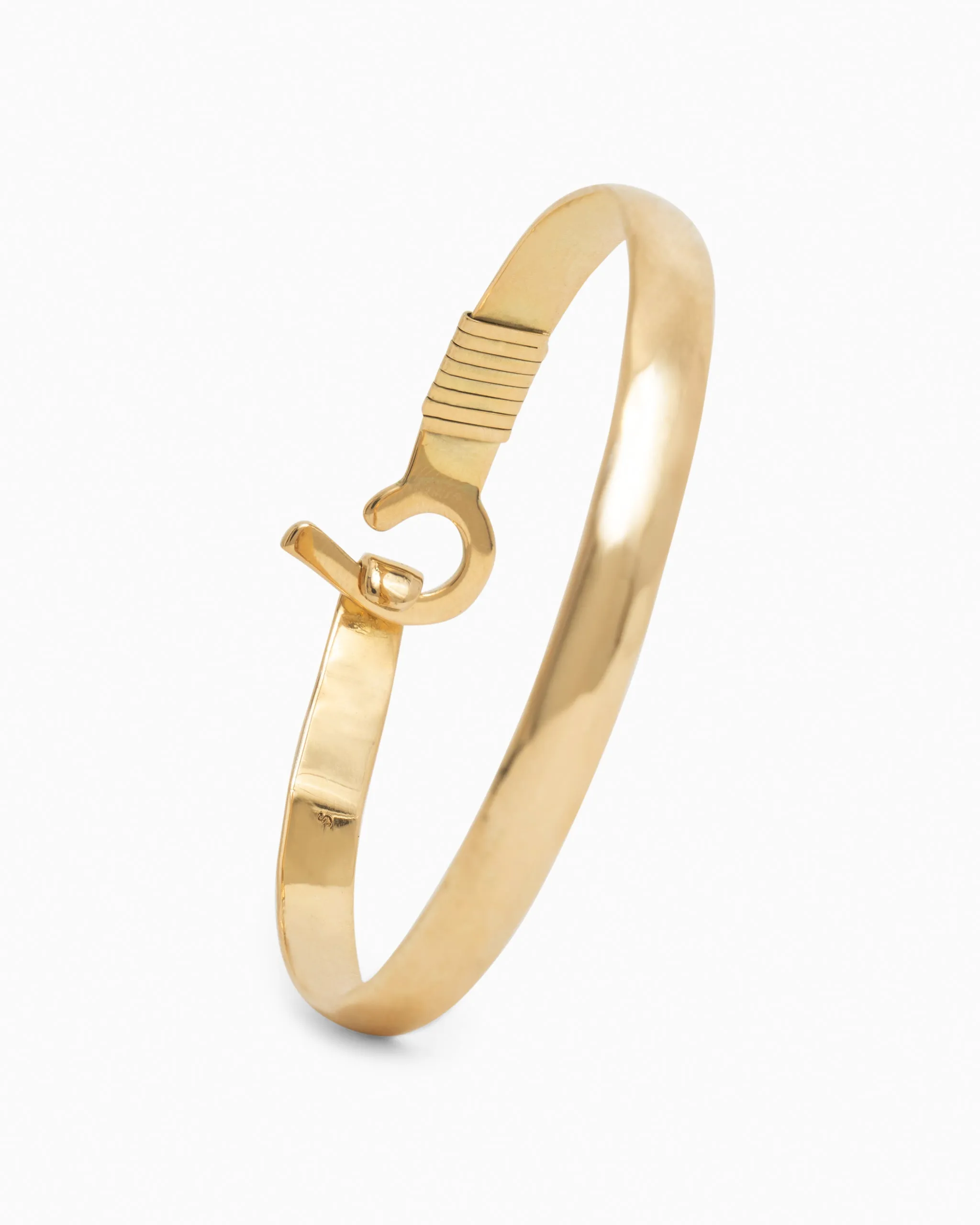 14K Gold St. John Hook Bracelet, 6mm