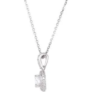 14k White Gold 5/8 CTW Diamond 18" Necklace