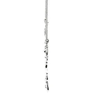 14k White Gold Diamond Necklace