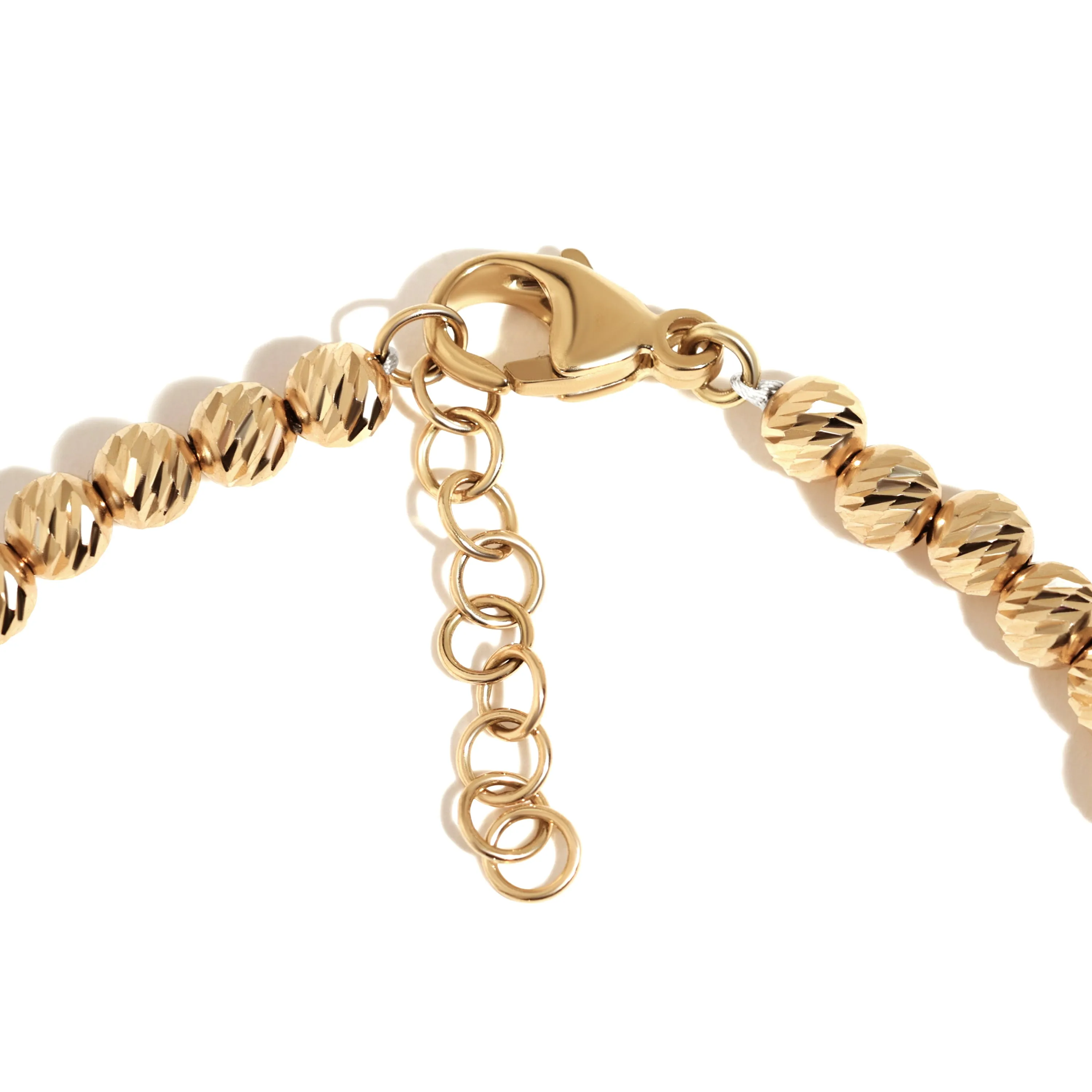 14K Yellow Gold Lydia Beaded Bracelet