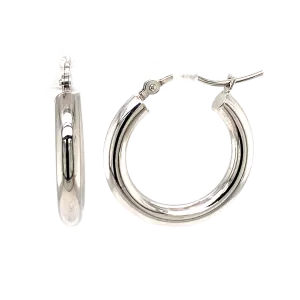 14K Yellow Gold Small Hoop Earrings