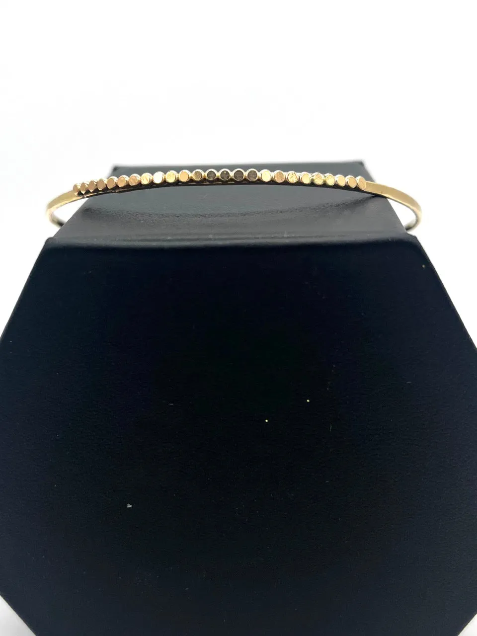 14kt Gold-Filled Beaded Bangle