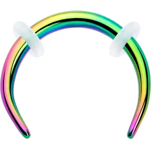 16 Gauge 5/16 Rainbow Pincher Crescent Taper