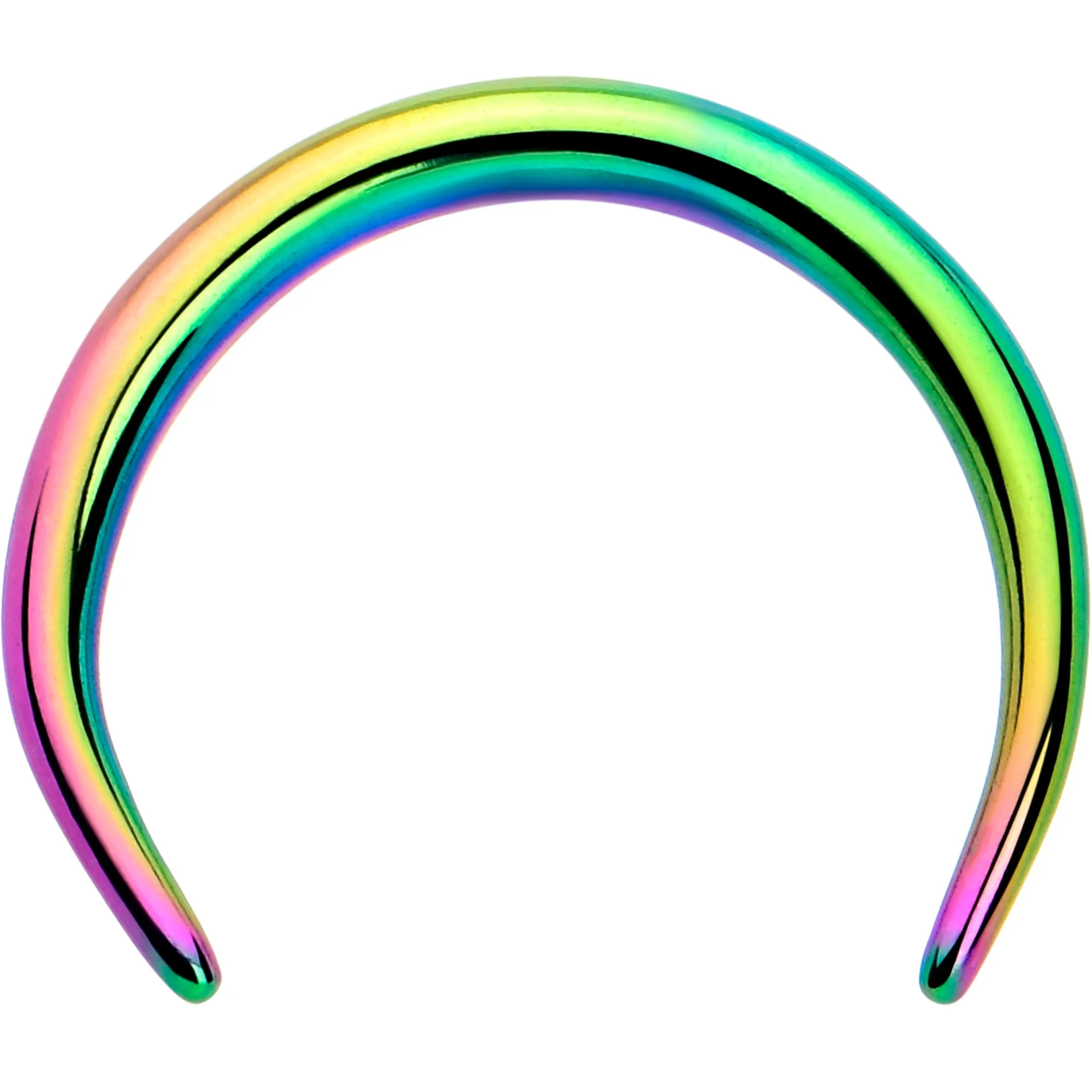 16 Gauge 5/16 Rainbow Pincher Crescent Taper