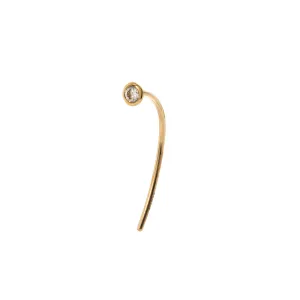 18K ALL ABOUT BASICS Diamond Short Arrow Earring