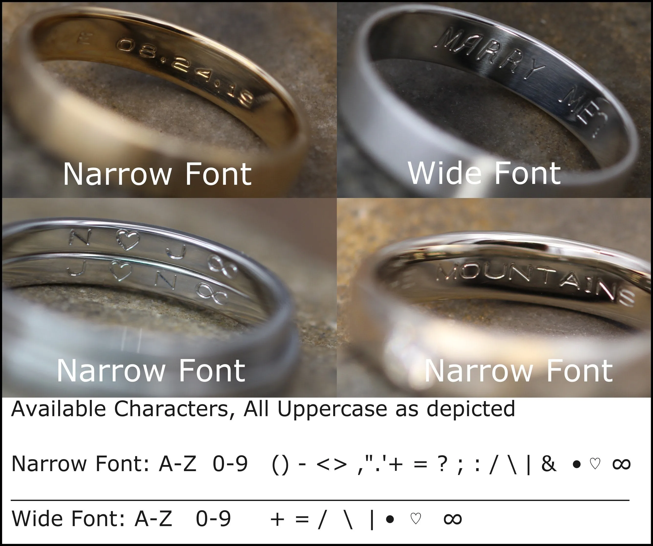 18kt Rose 2x1.2mm Flat Band - Matte Finish