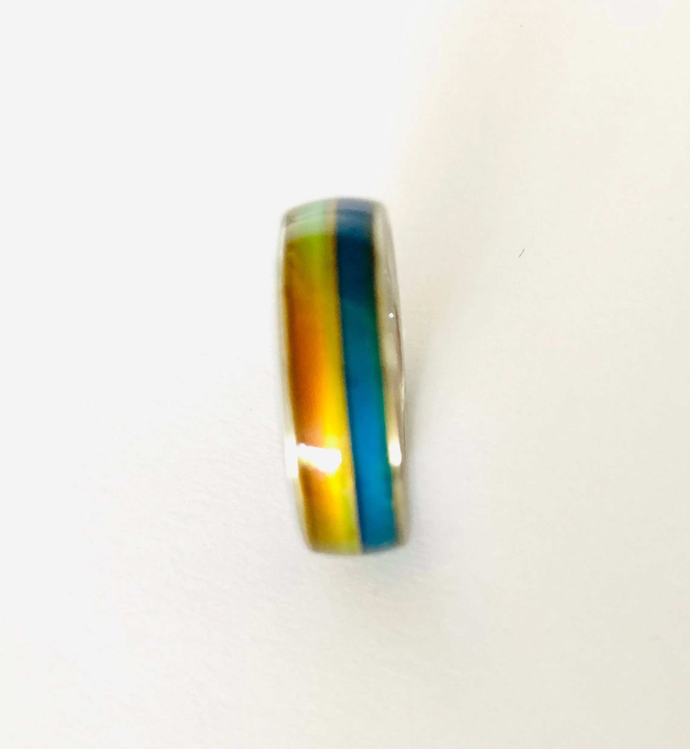 2 Tone Band Mood Ring