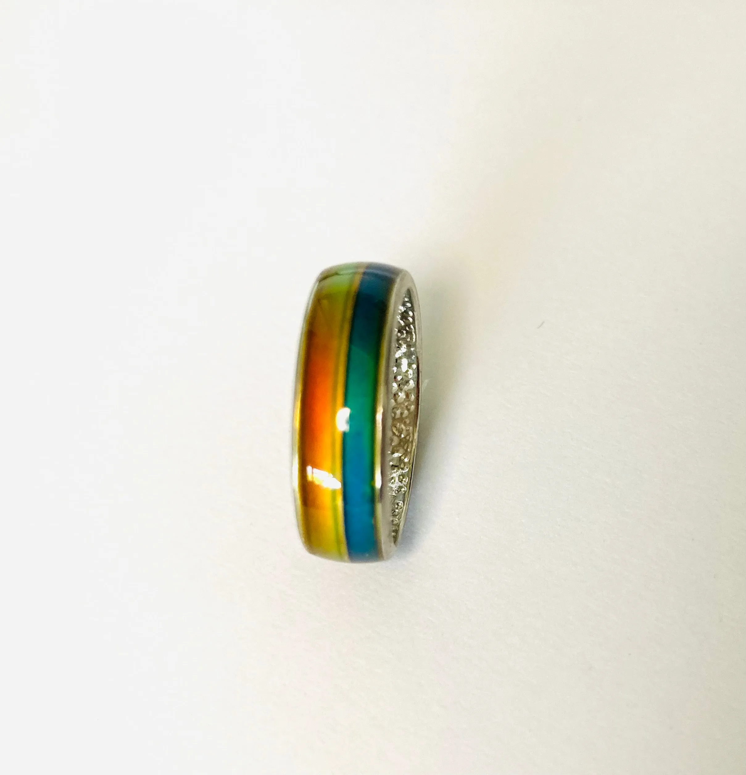 2 Tone Band Mood Ring