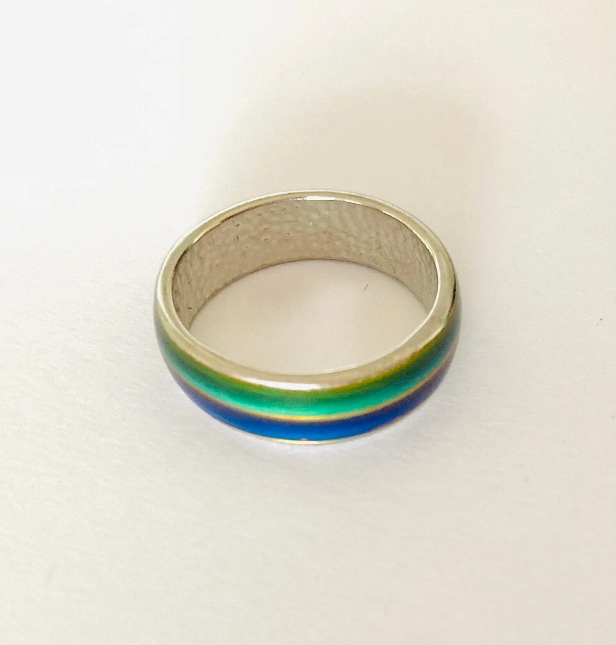 2 Tone Band Mood Ring