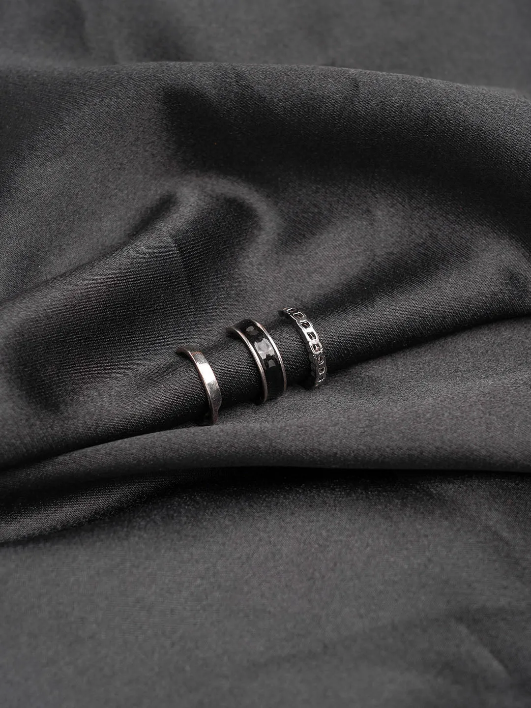 3 Ring Set Silver