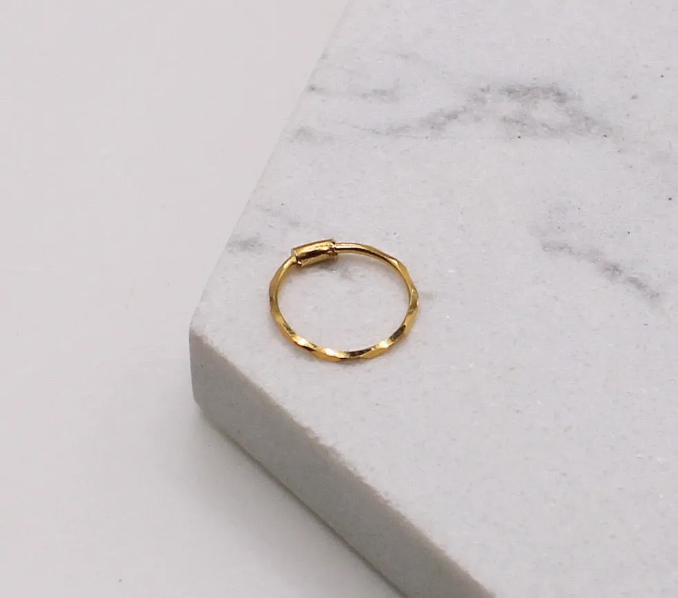 9mm Minimalist Hoop