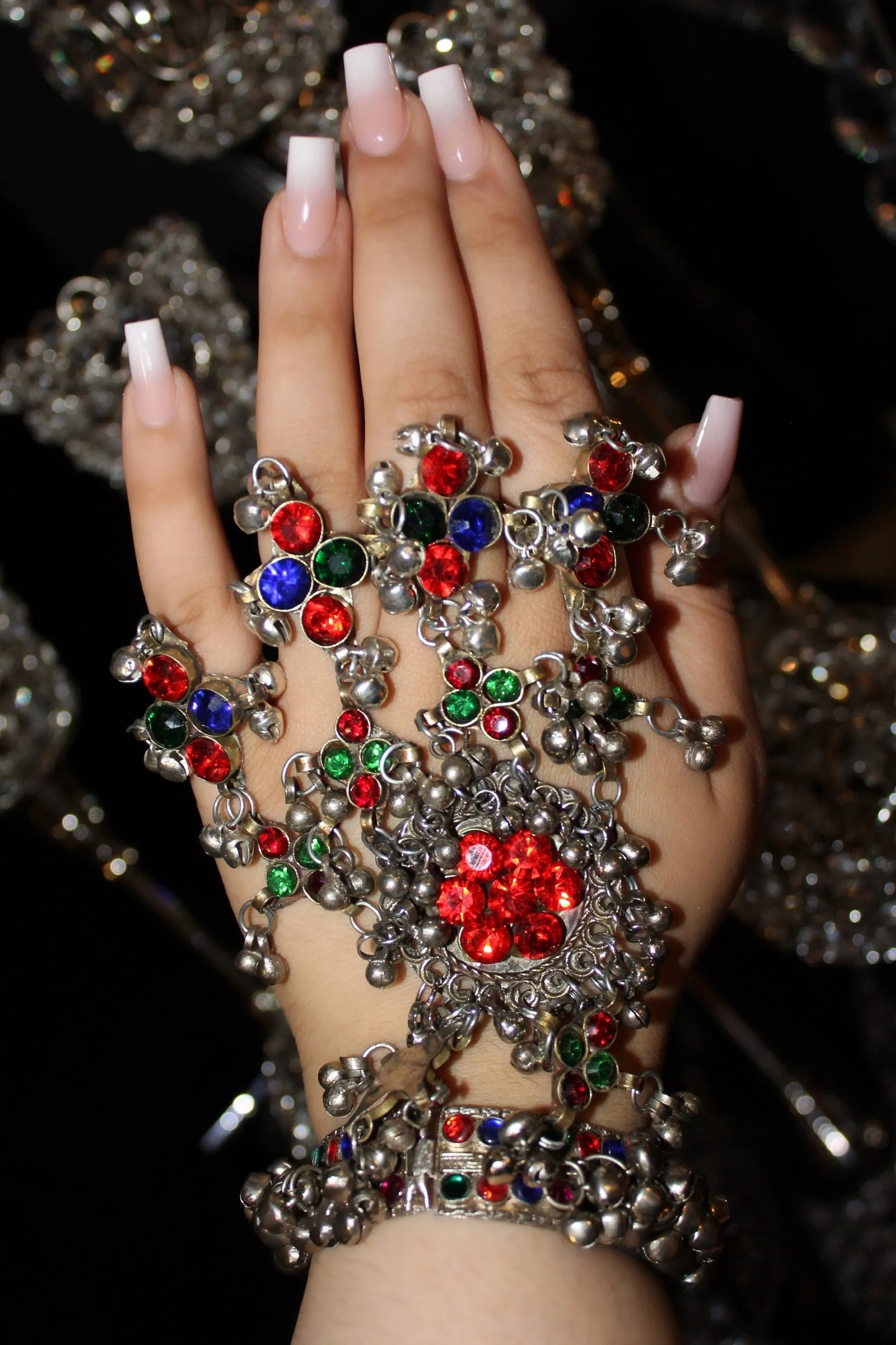 Afghan Ring Bracelet