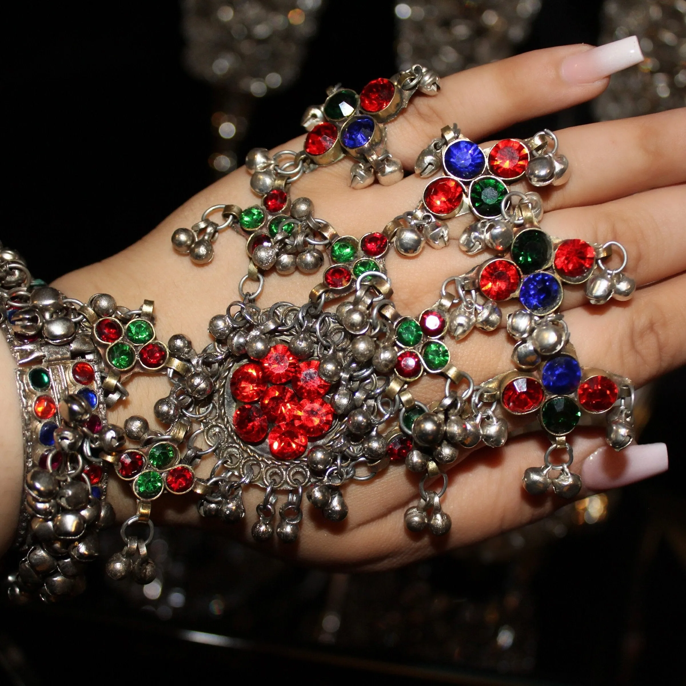 Afghan Ring Bracelet