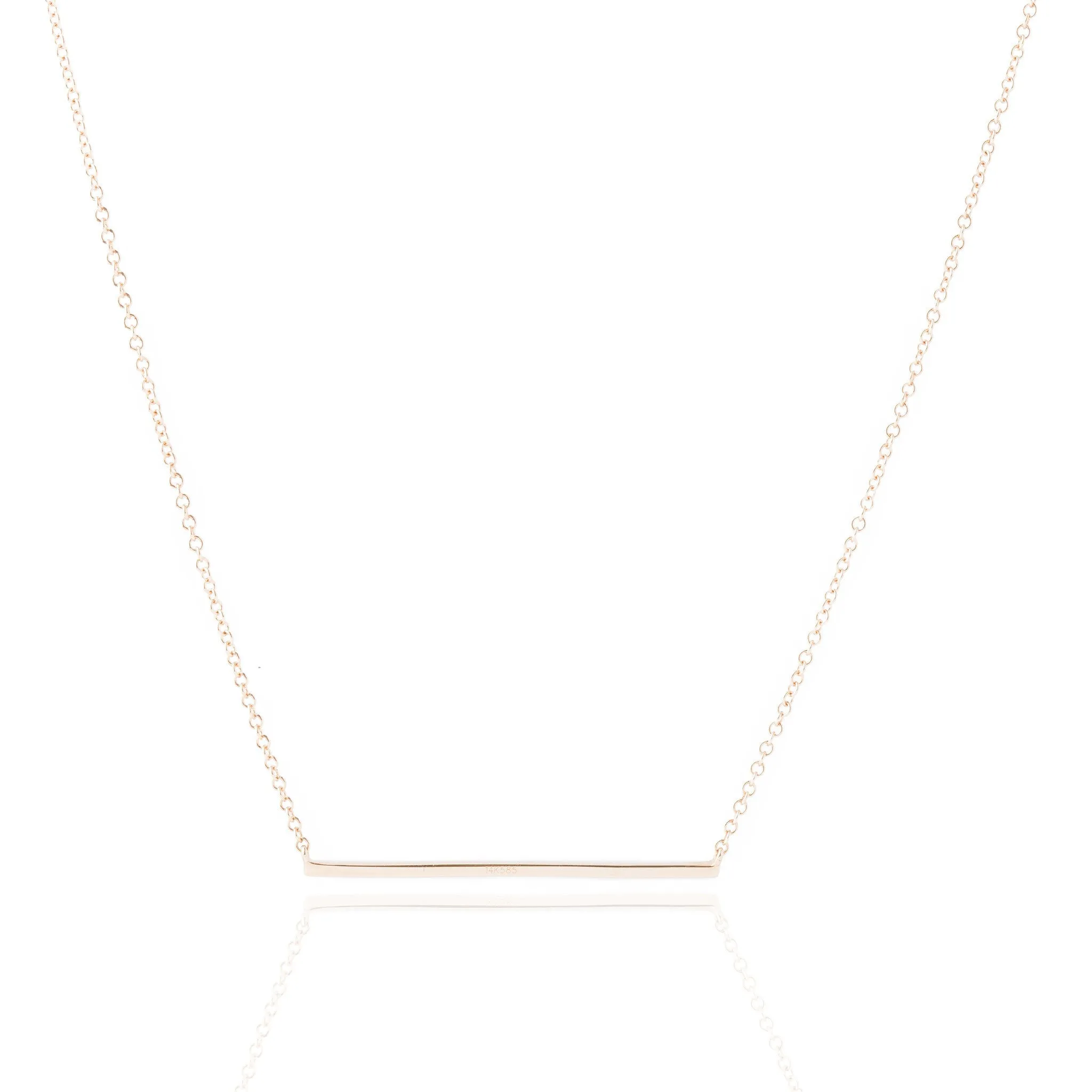 Angela Diamond Bar Necklace