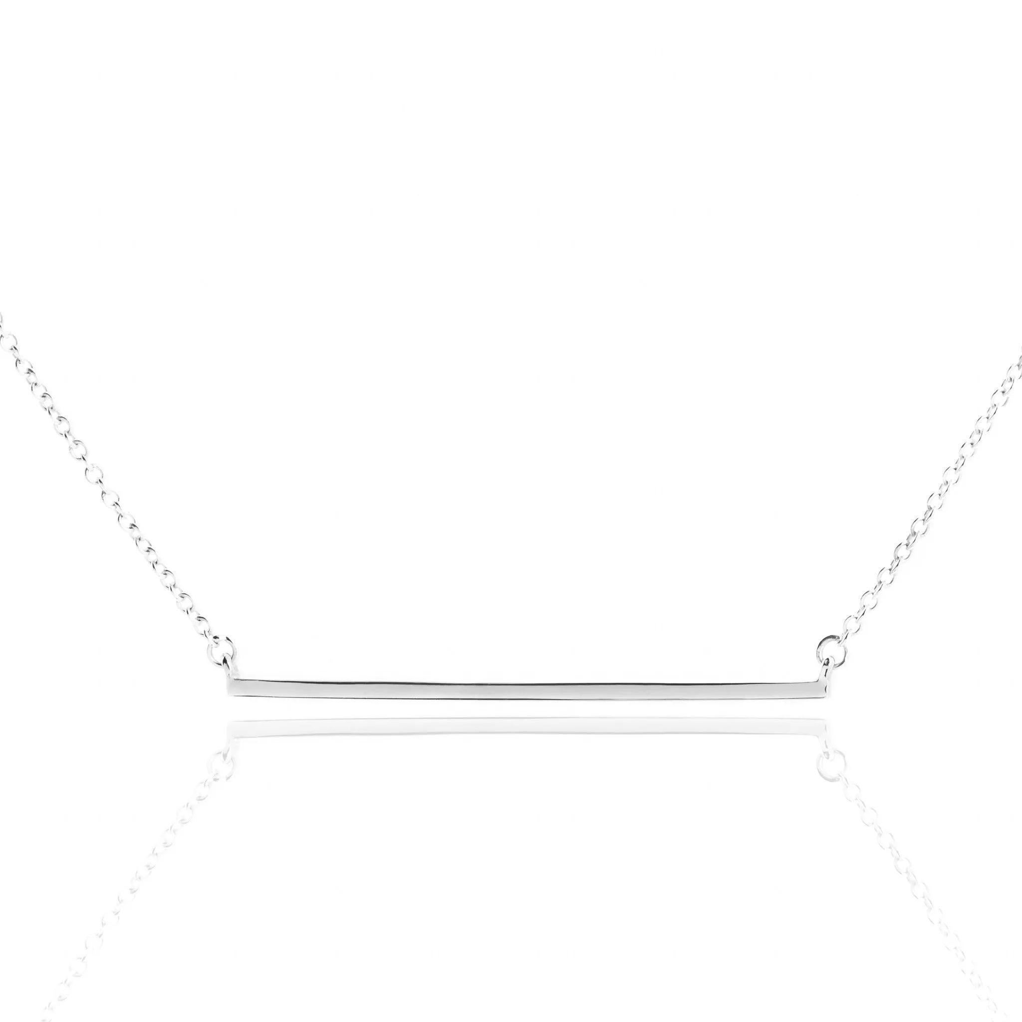 Angela Diamond Bar Necklace