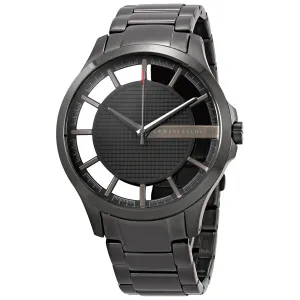 Armani Exchange Gunmetal Bracelet Men's Watch AX2188
