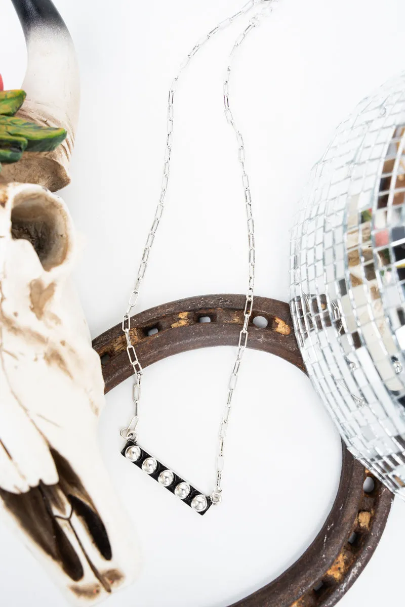 Badlands Bay Silvertone Necklace