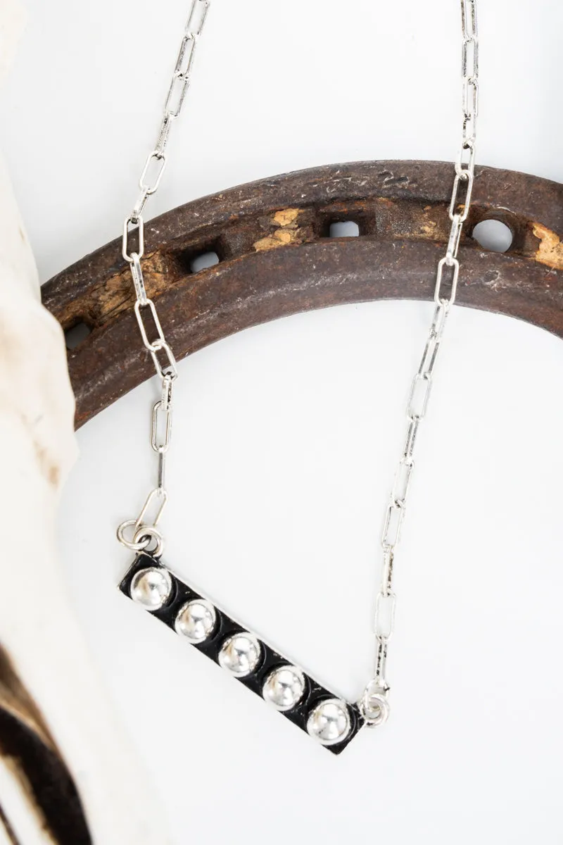 Badlands Bay Silvertone Necklace