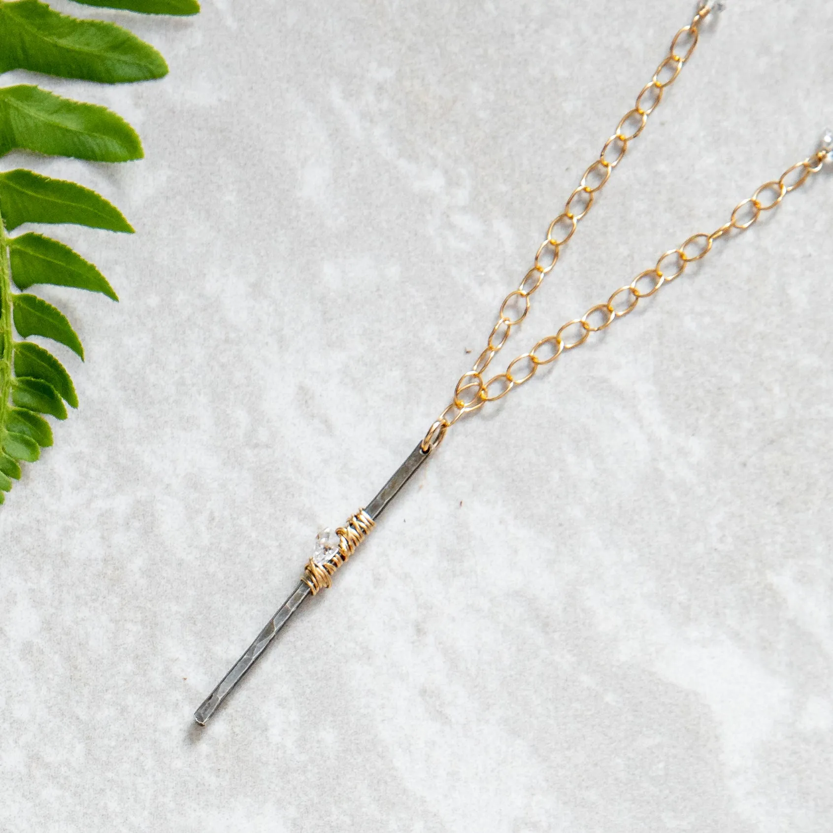 Bar Pendant Necklace