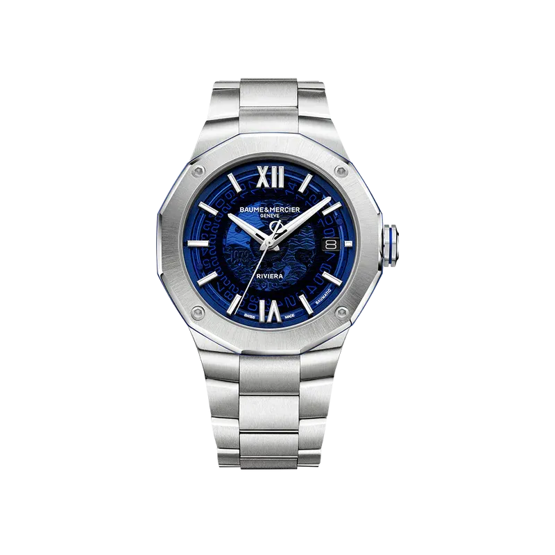 Baume & Mercier Riviera Baumatic Blue Auto 10749 Limited Edition