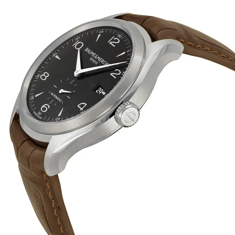 Baume and Mercier Clifton Automatic Black Dial Men's Watch 10053 A10053