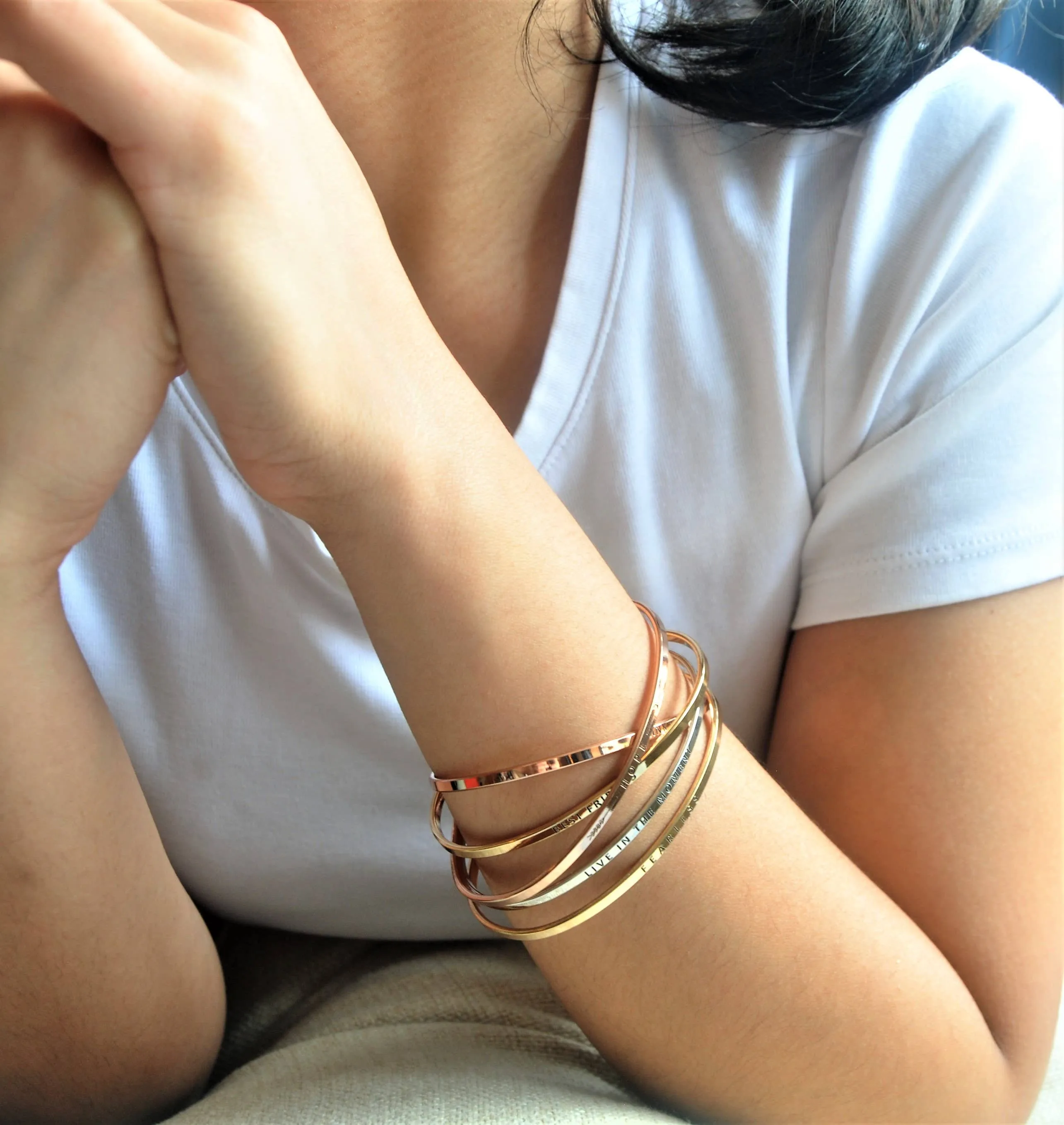 BE A WARRIOR NOT A WORRIER BRACELET
