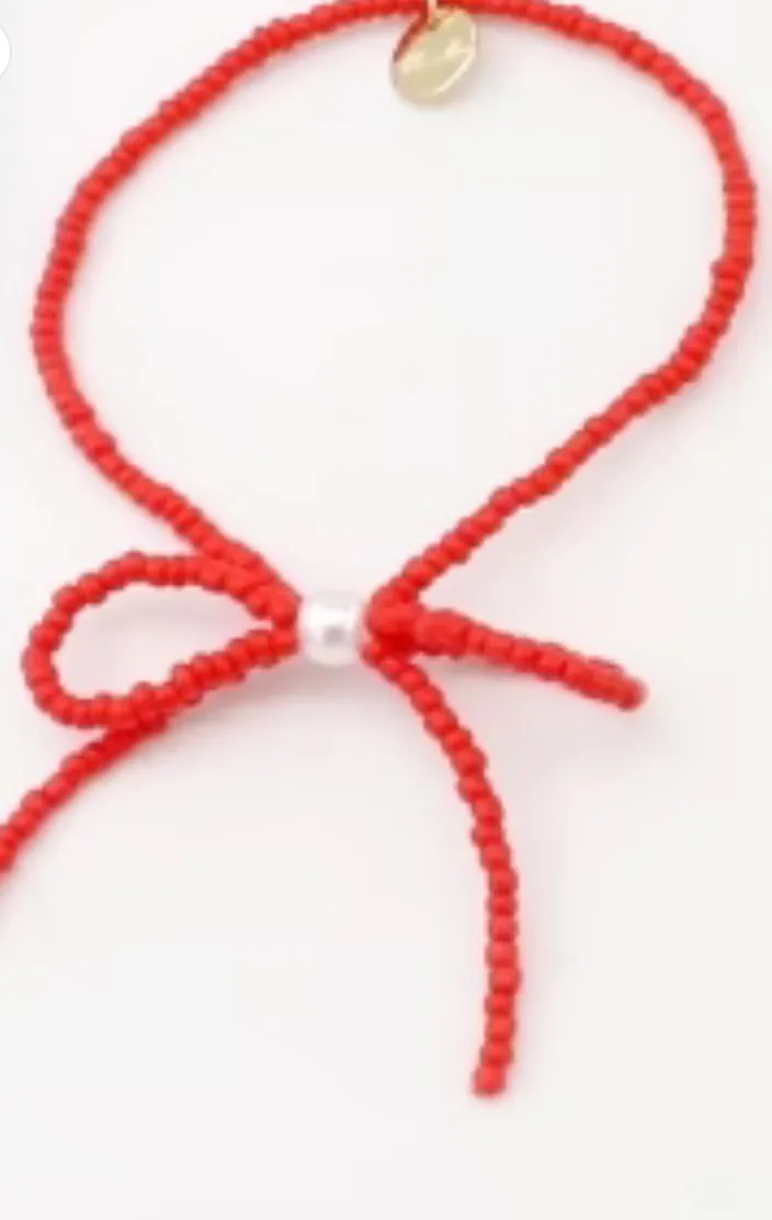 Beaded Bow Bracelets