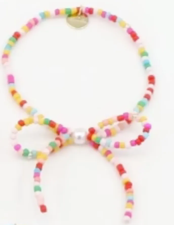 Beaded Bow Bracelets