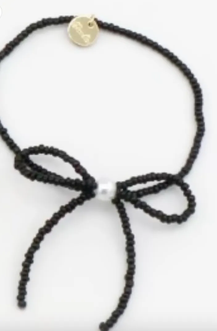 Beaded Bow Bracelets
