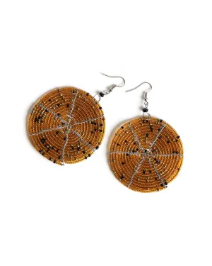 Beaded Wire Earrings