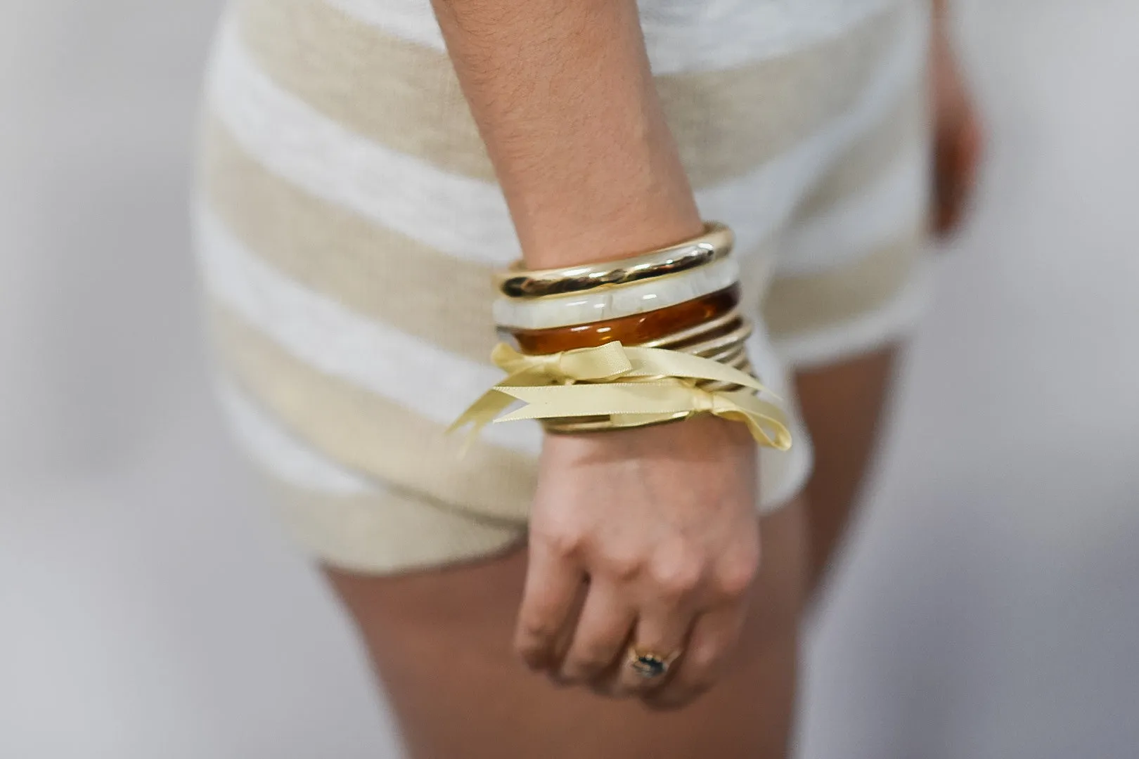 Begins With You Bangle Set