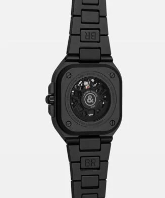BELL & ROSS BR 05 SKELETON BLACK LUM CERAMIC LIMITED EDITION
