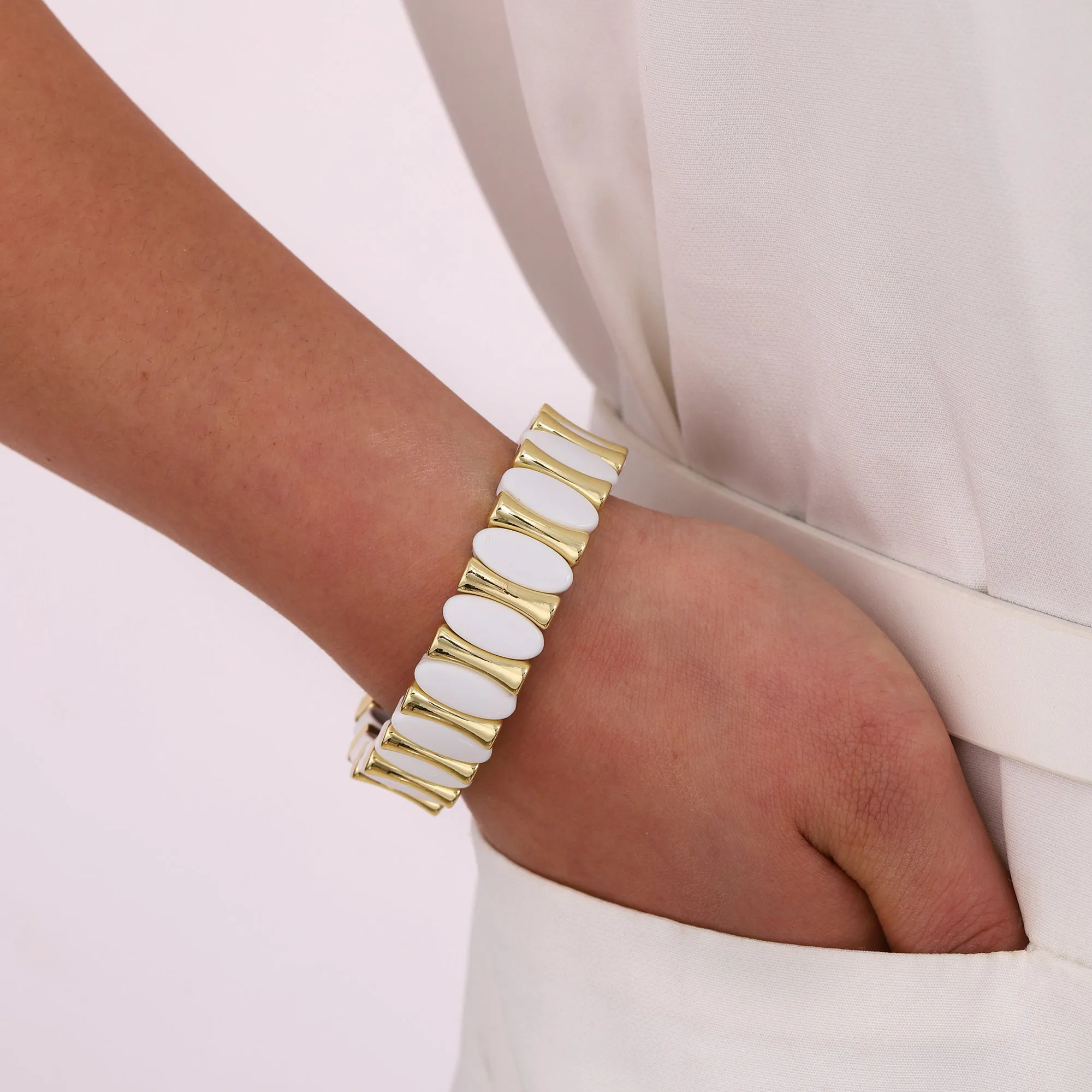 BELLA BRACELET WHITE
