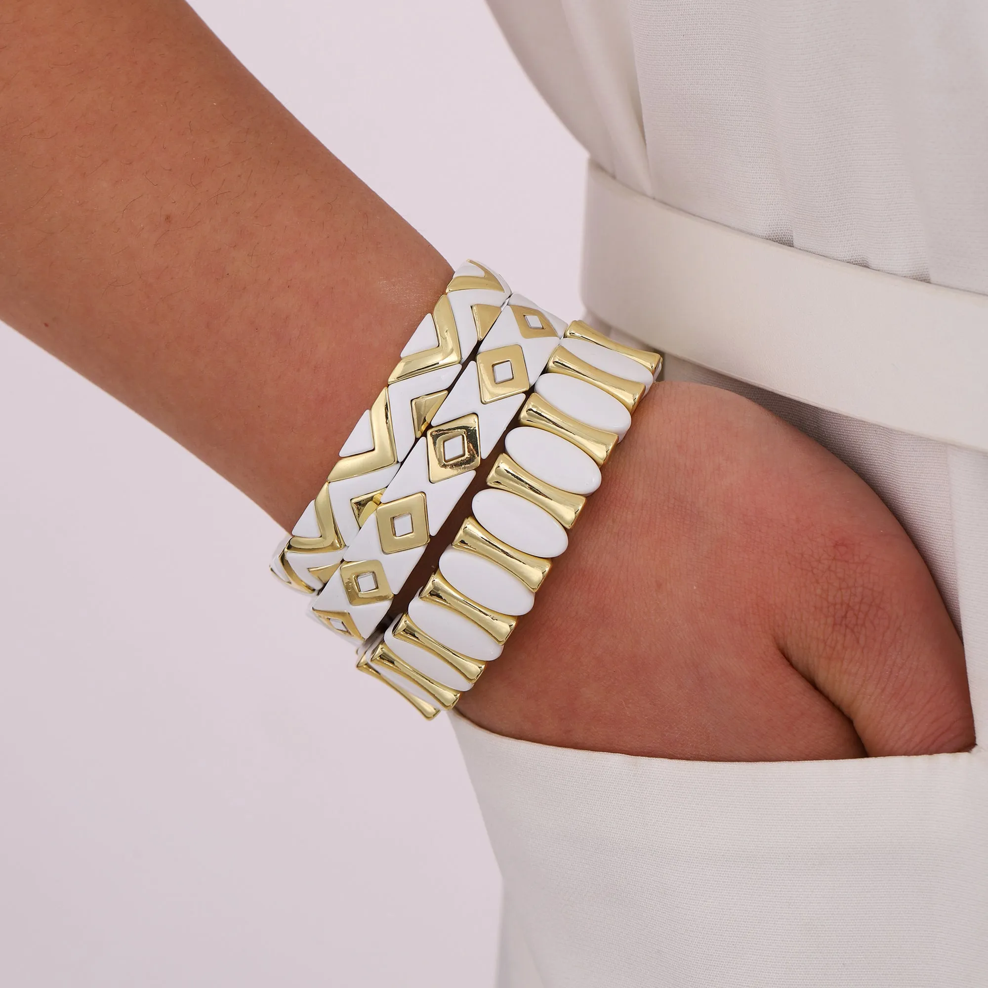 BELLA BRACELET WHITE
