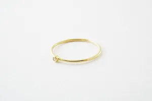 Bezel Crystal Solitaire Ring