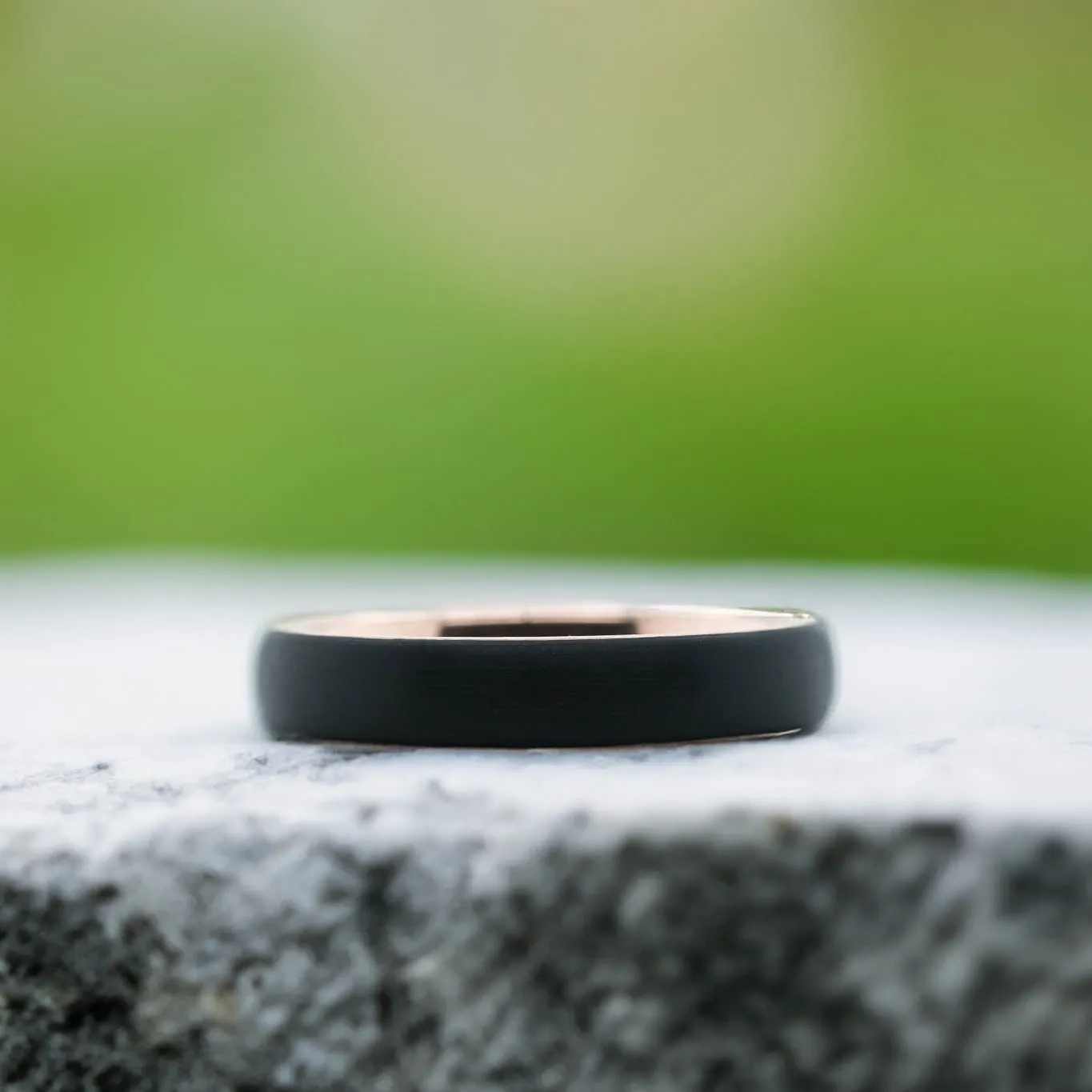Black Brushed / Rose Gold Interior - 4mm