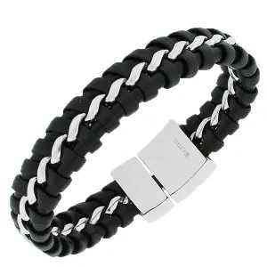 Black Ribbon Bracelet