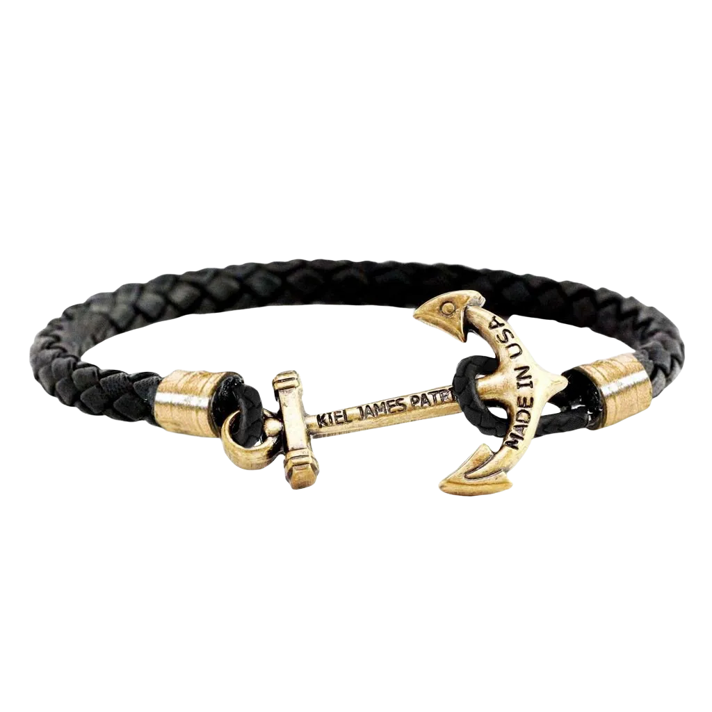 Black Sail Leather Bracelet