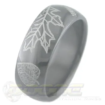 Black Zirconium Leaves