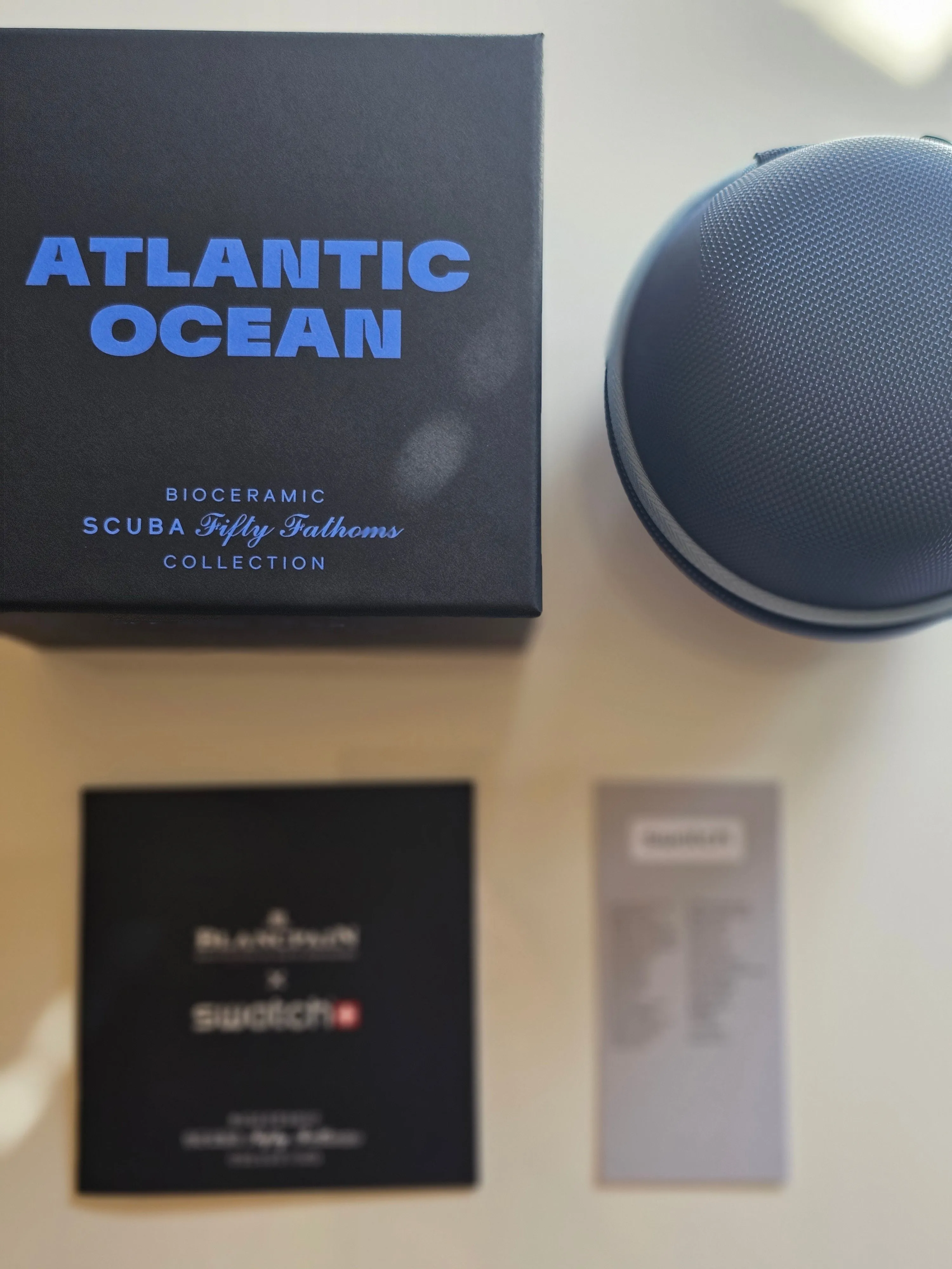 Blancpain X Swatch Fifty Fathoms Scuba Collection: Atlantic Ocean Edition