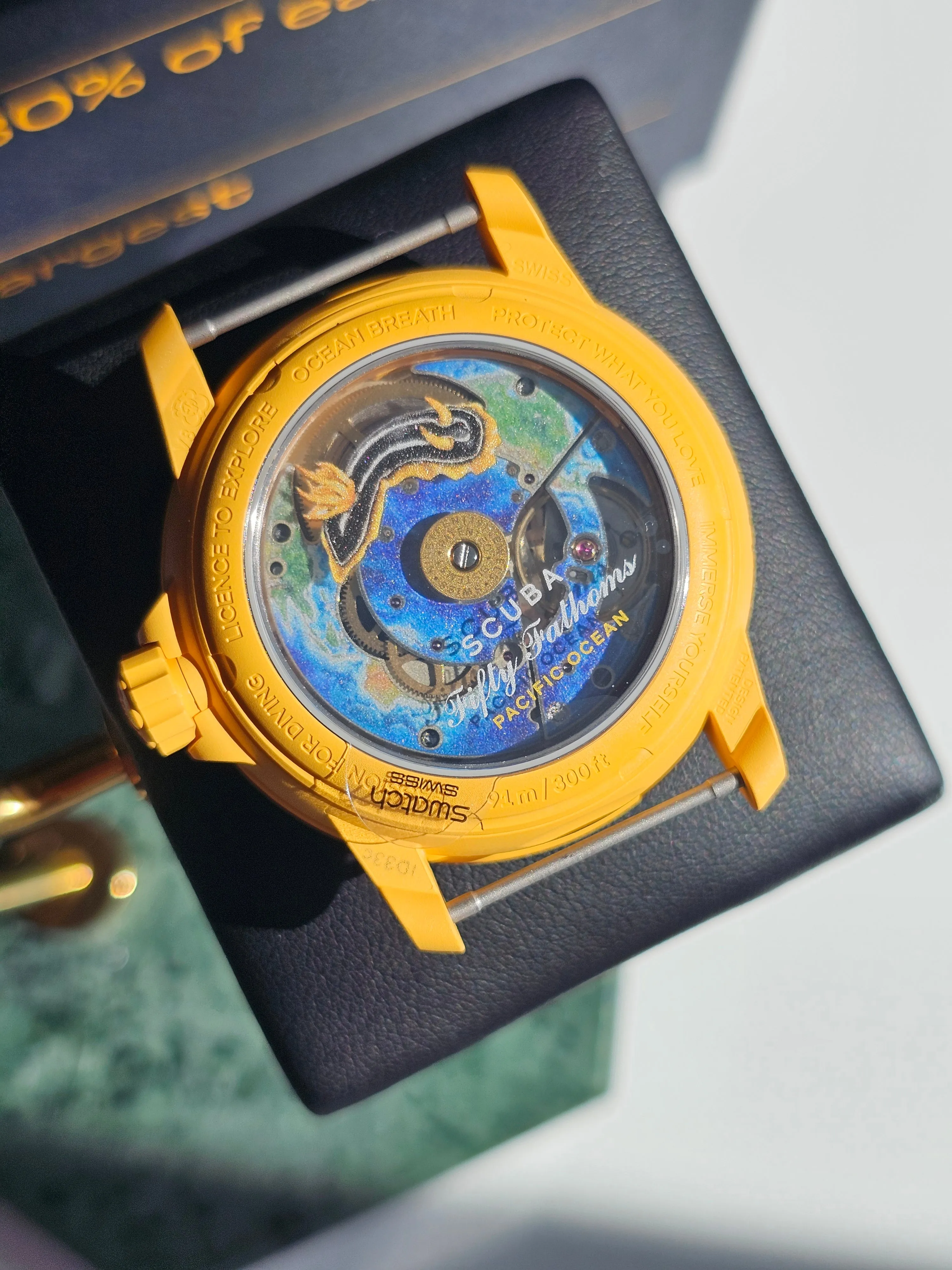 Blancpain X Swatch Fifty Fathoms Scuba Collection: Pacific Ocean Edition