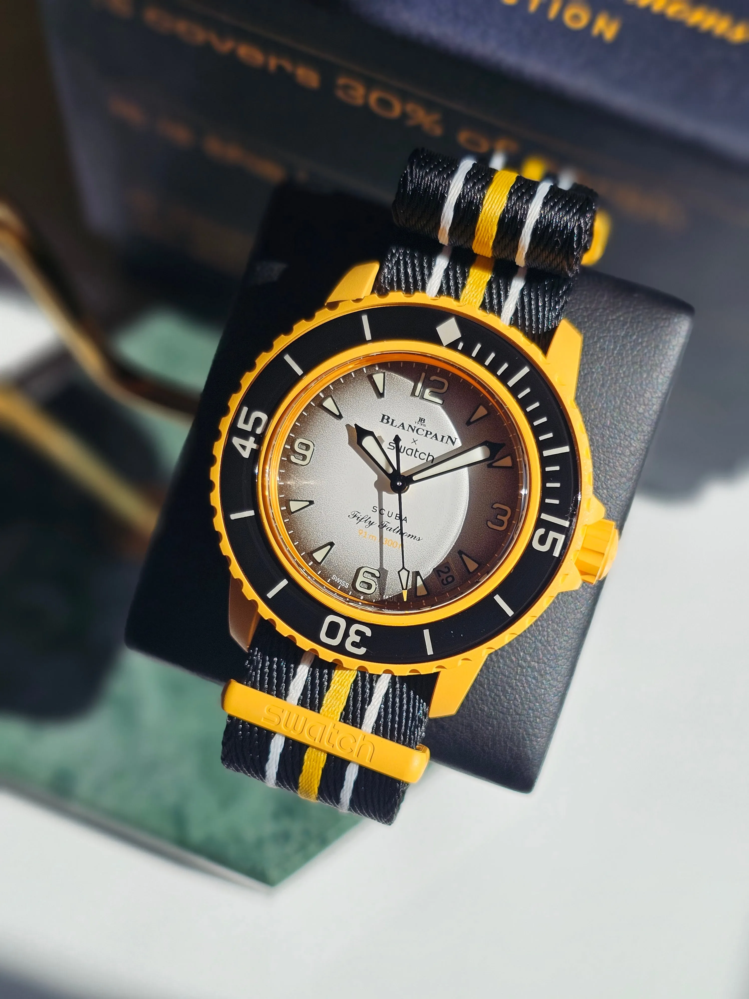 Blancpain X Swatch Fifty Fathoms Scuba Collection: Pacific Ocean Edition