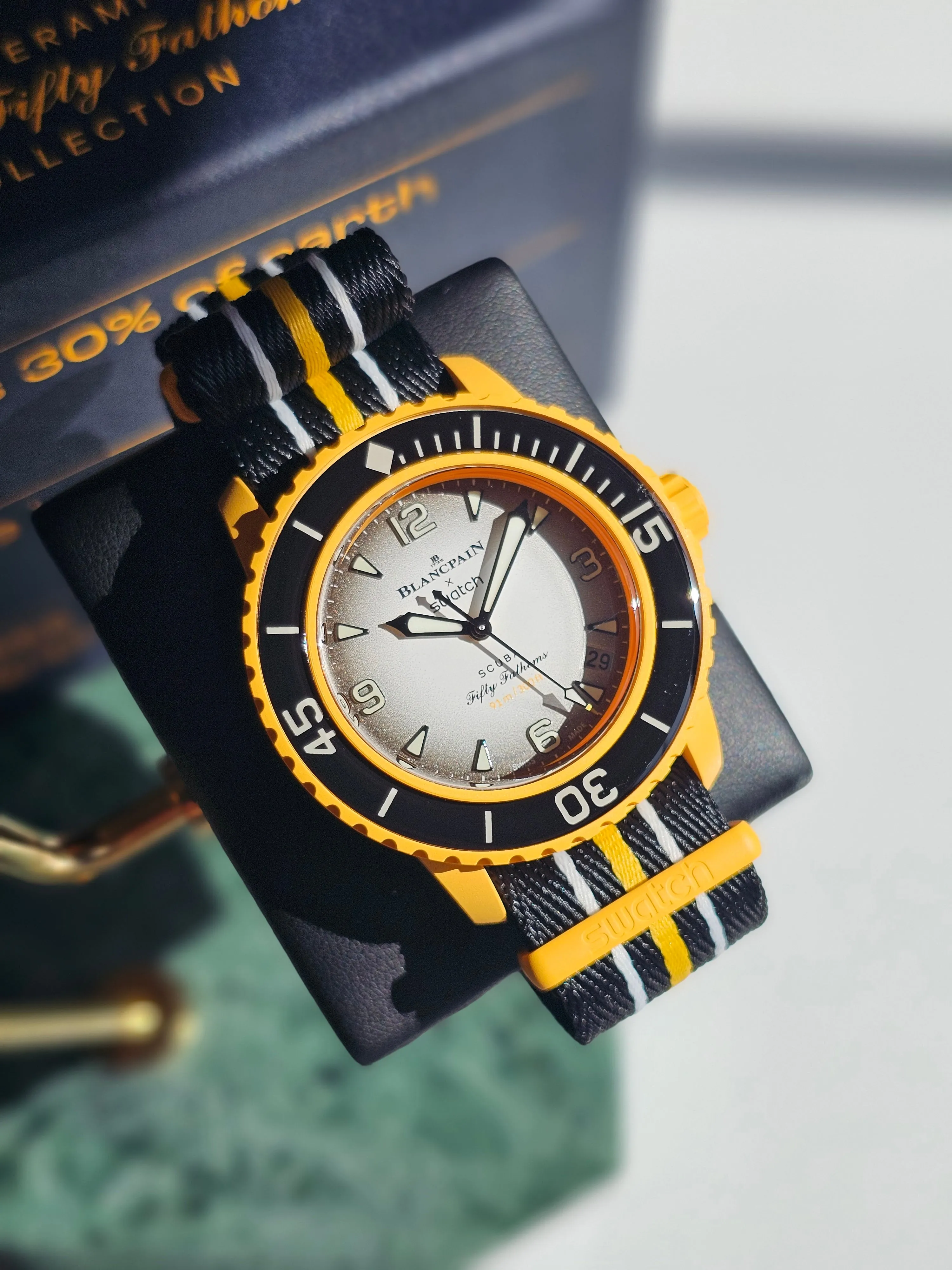 Blancpain X Swatch Fifty Fathoms Scuba Collection: Pacific Ocean Edition