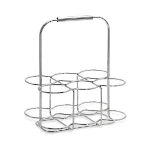 Blomus WIRES Stainless Steel Bottle Carrier - 6 Bottles